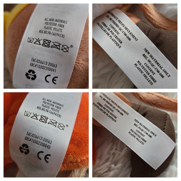 Disney Princess Cinderella 70 Years Gus & Jaq Plush Set of 2 NWT - Picture 14 of 15